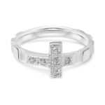 SREBRNI PRSTEN KRUNICA,SA CIRKONIMA